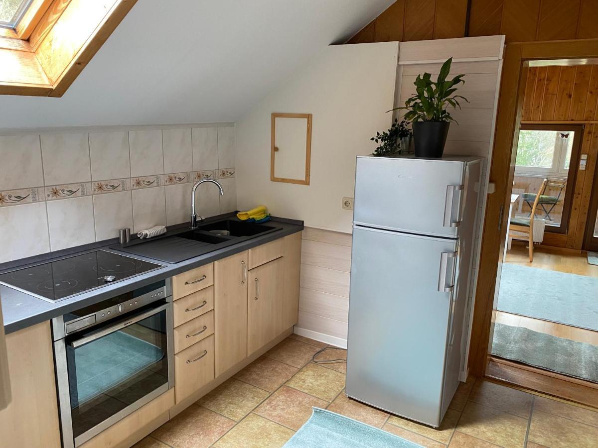 Ruhige Ferienwohnung Dreihansen Lossnitz Exterior foto