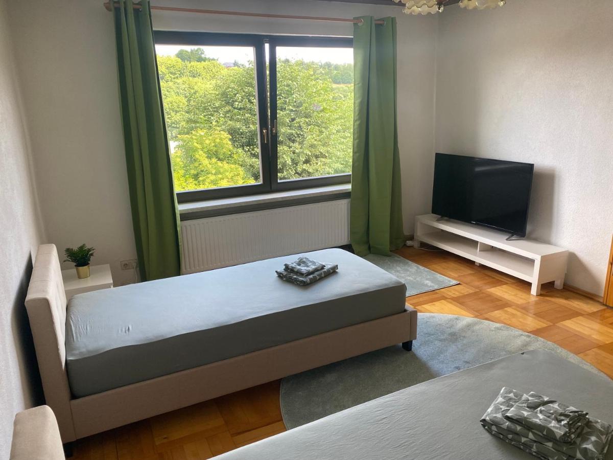 Ruhige Ferienwohnung Dreihansen Lossnitz Exterior foto